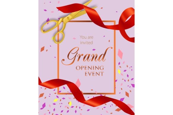 Download Grand Opening Event Lettering with Sciss - Letter Collection