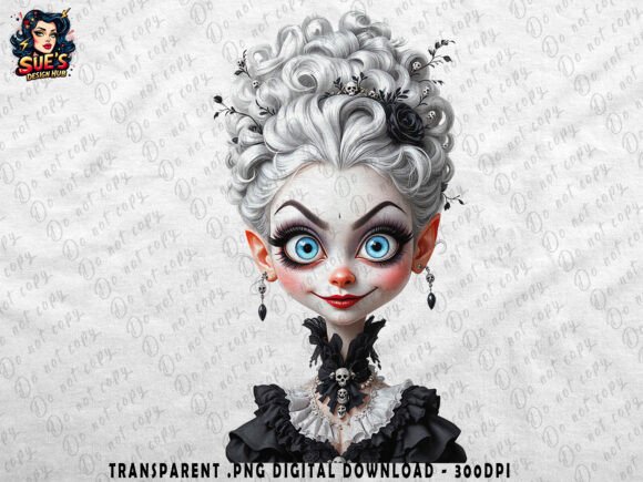 Download Victorian Gothic Doll – Dark Elegance - Premium Resources