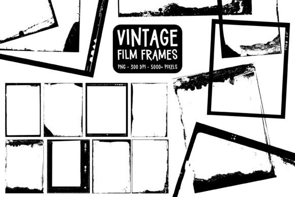 Download Vintage Photo Frame Png Clipart Set - Vintage Collection
